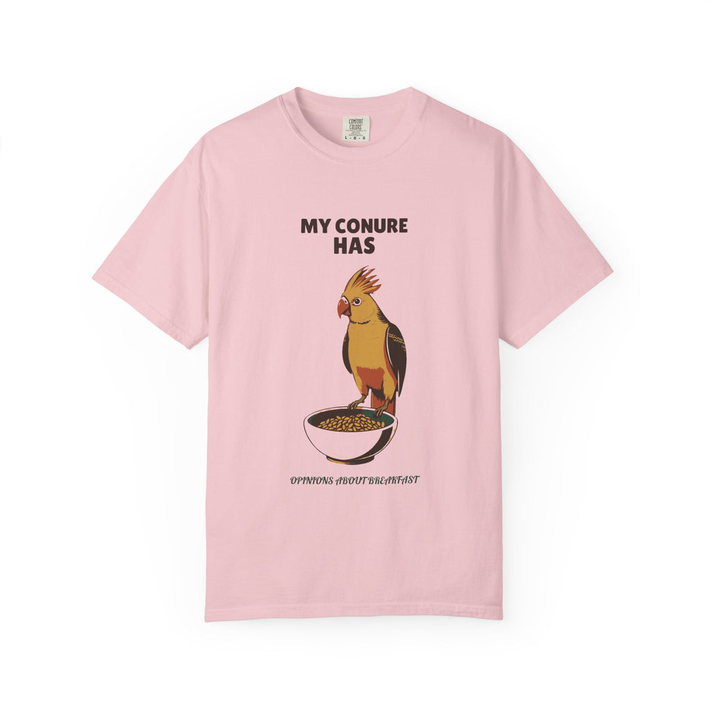 Picky Bird Owner Shirt - My Conure Has Opinions About Breakfast Tee