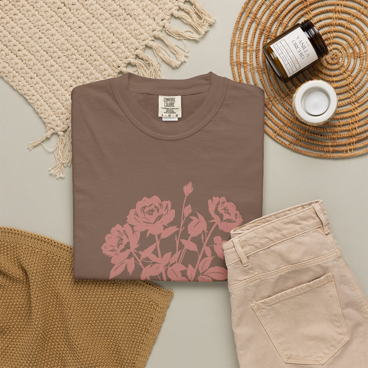 Wildflower Lover Shirt - Wild Rose Tee