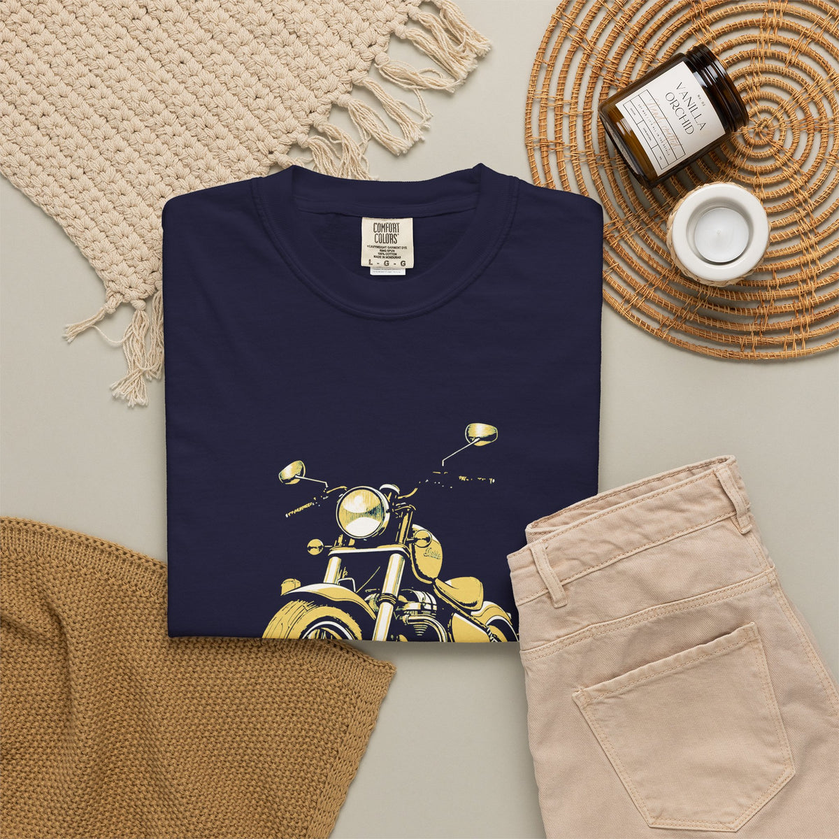 Night Cruise Exhaust Rumbling Shirt Biker Tee