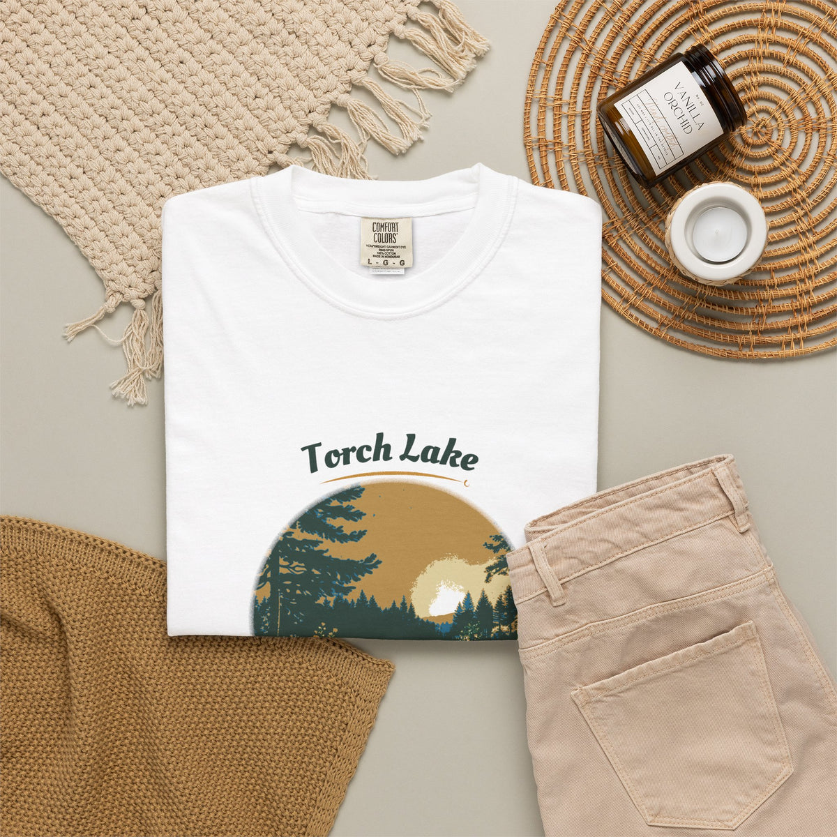 Torch Lake Shirt - Michigan Souvenir Tee