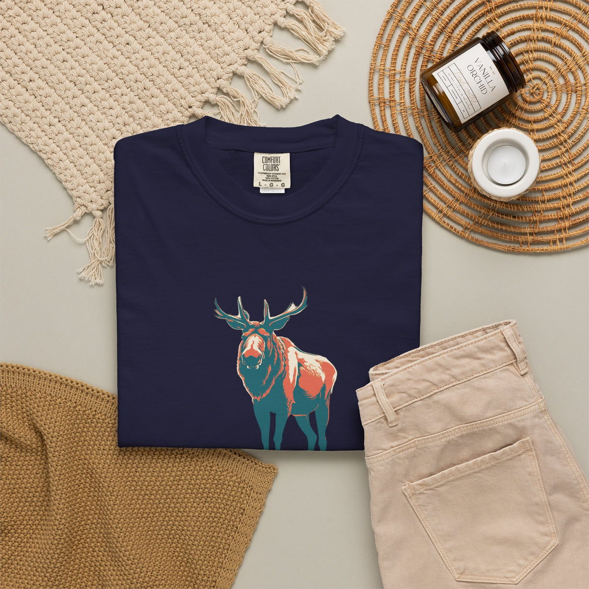 Moose Wildlife Lover Shirt - Yield to Oncoming Moose Tee