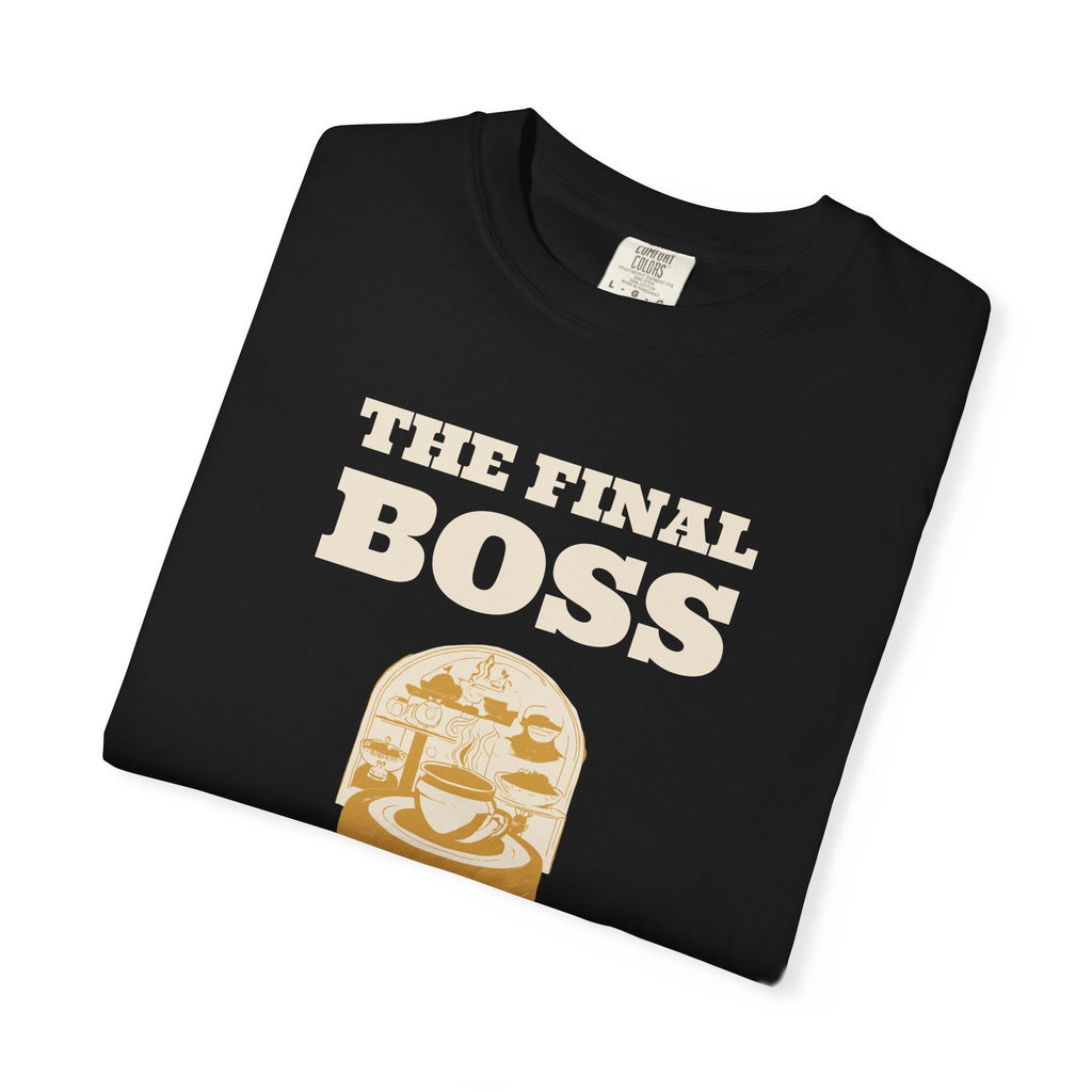 Funny Video Gamer Shirt - The Final Boss is Dinner Being Ready