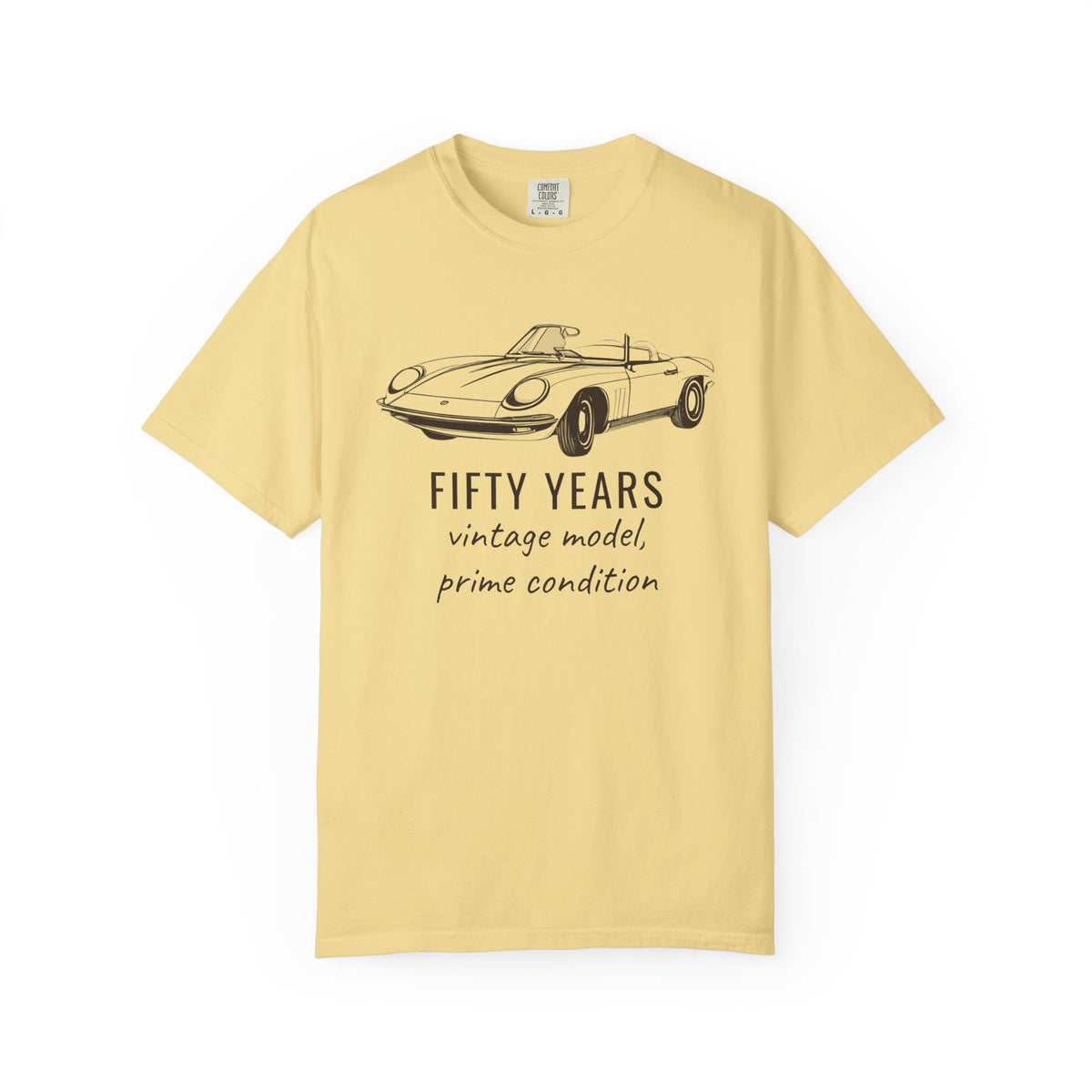 50th Birthday Gifts Shirt - Fifty Years Vintage Model Prime Condition
