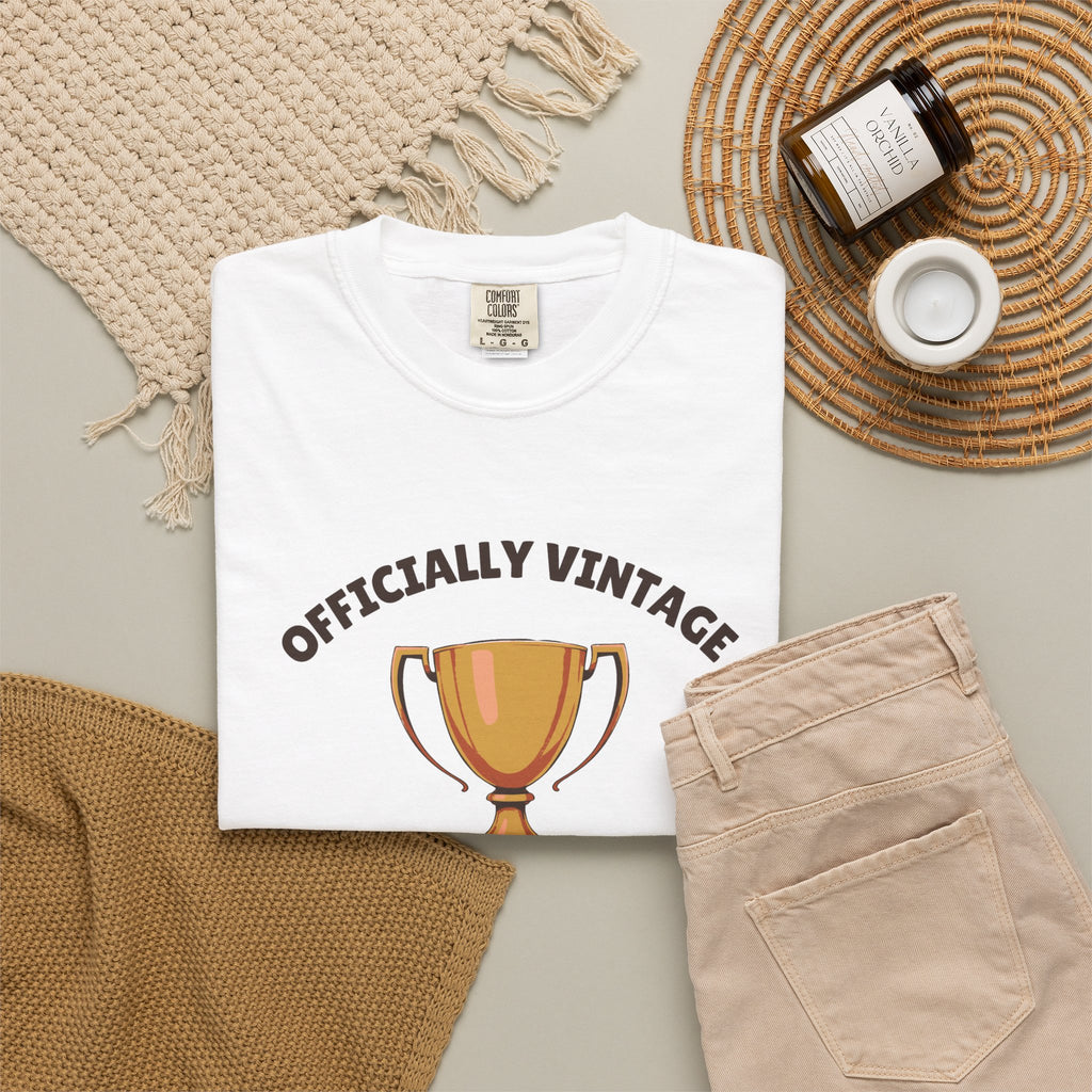 60th Birthday Gift Shirt - Officially Vintage All Original Parts