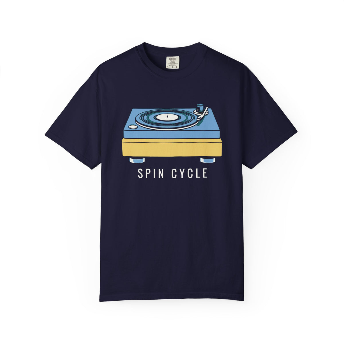 Vinyl Record Shirt - Spin Cycle Record Player Tee for Music Lover