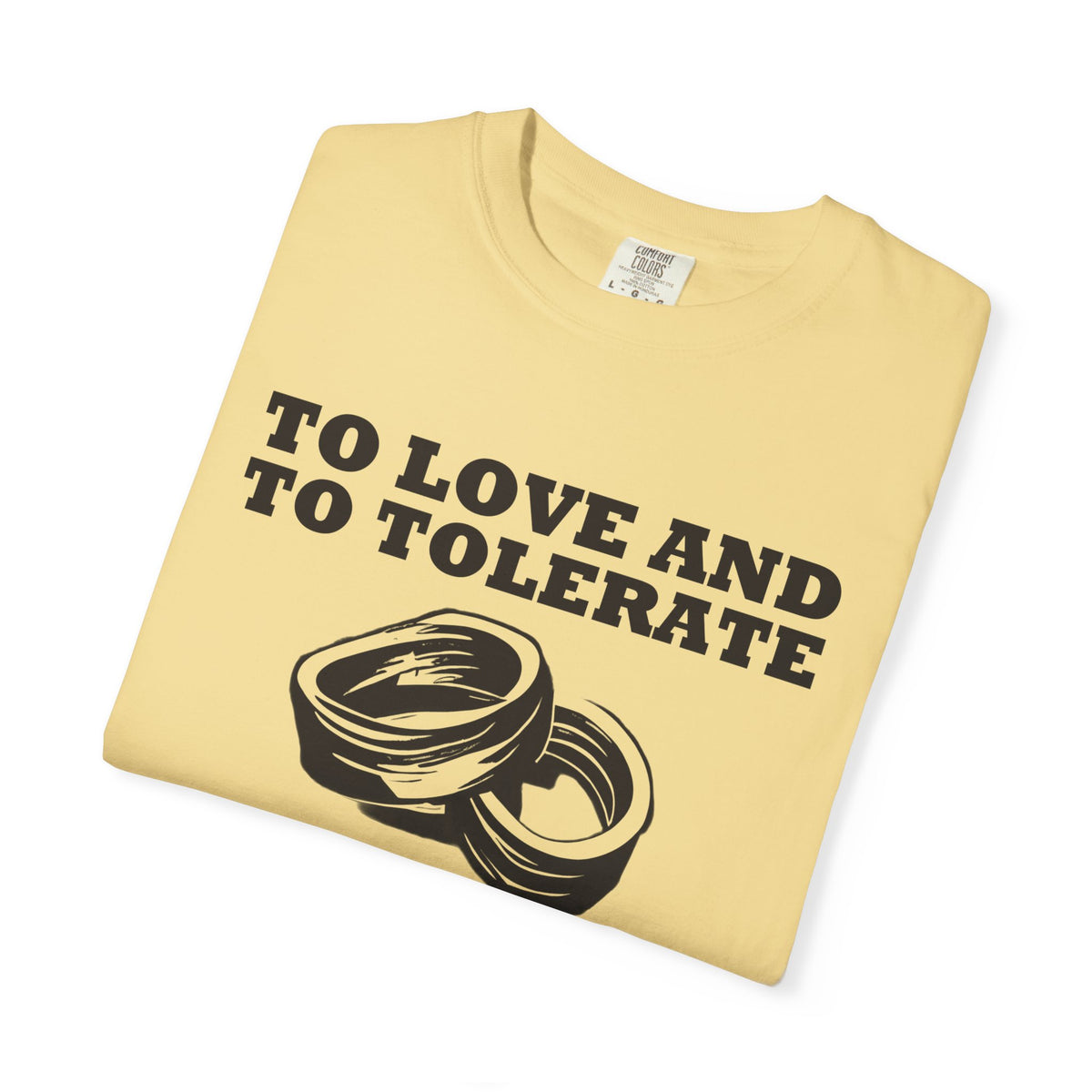 Valentine Couple Gift Shirt - To Love and to Tolerate Tee