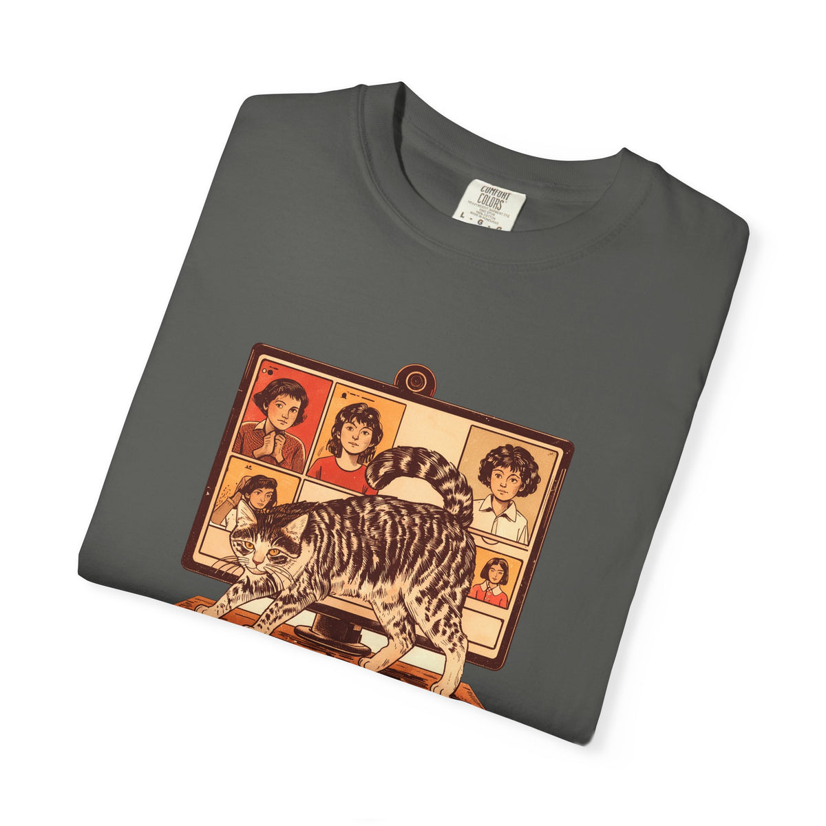 Remote Worker Gift Shirt - Cat Tail Stole the Presentation Tee