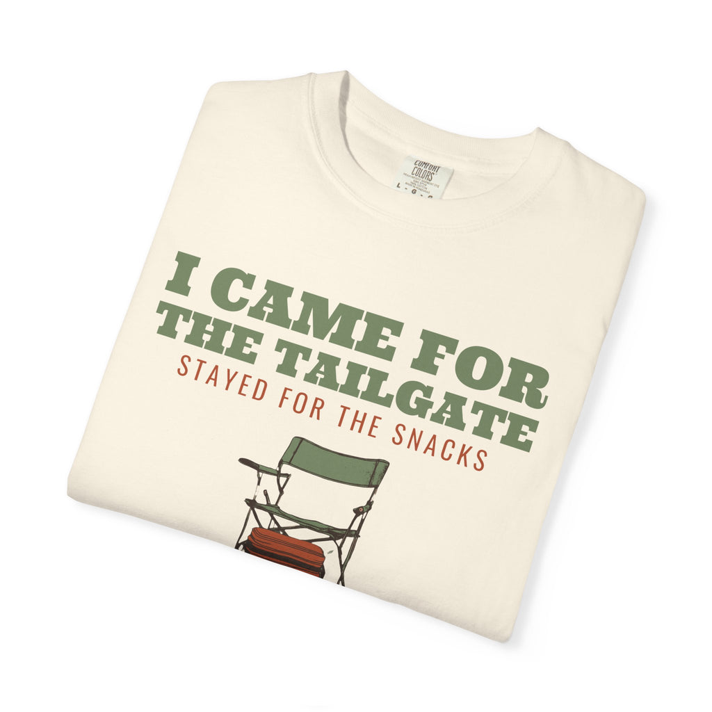 Tailgater Fall Shirt - I Came for the Tailgate Stayed for the Snacks
