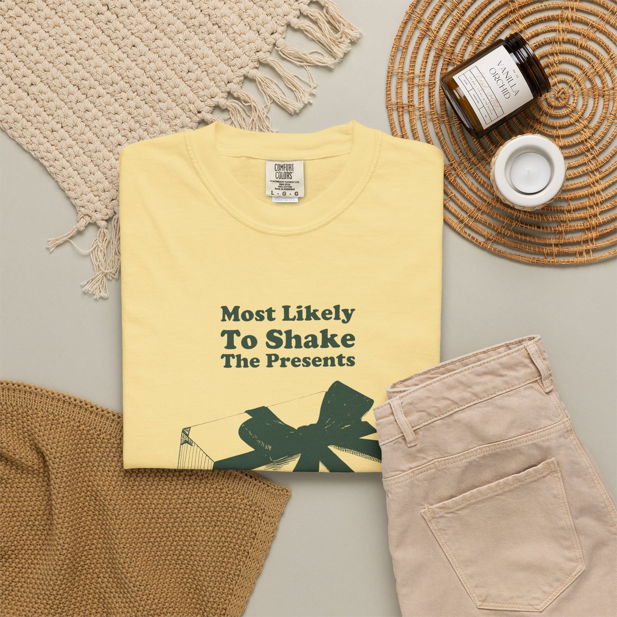 Family Christmas Shirt - Most Likely to Shake the Presents Tee