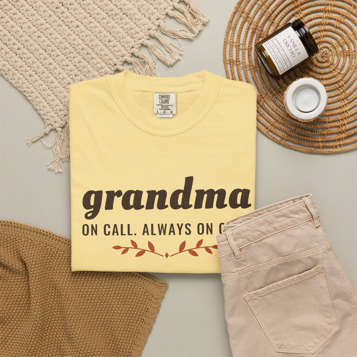 Grandma Gift Shirt - Grandma on Call. Always on Call. Tee