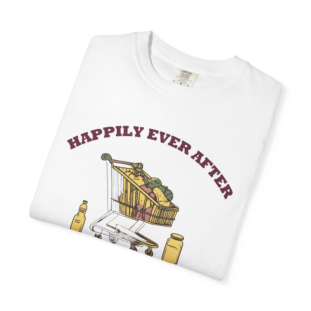 Couple Shirt - Happily Ever After is Mostly Grocery Shopping
