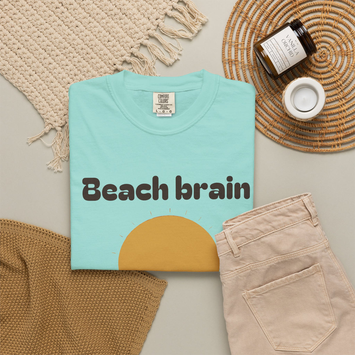 Beach Lover Shirt - Beach Brain Tee