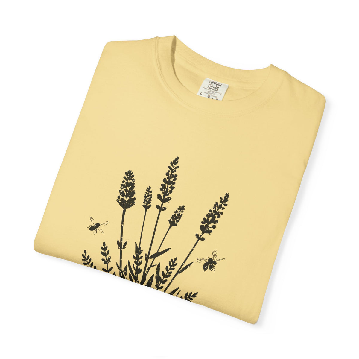 Lavender and Bees Shirt Home Gardener Summer Tee