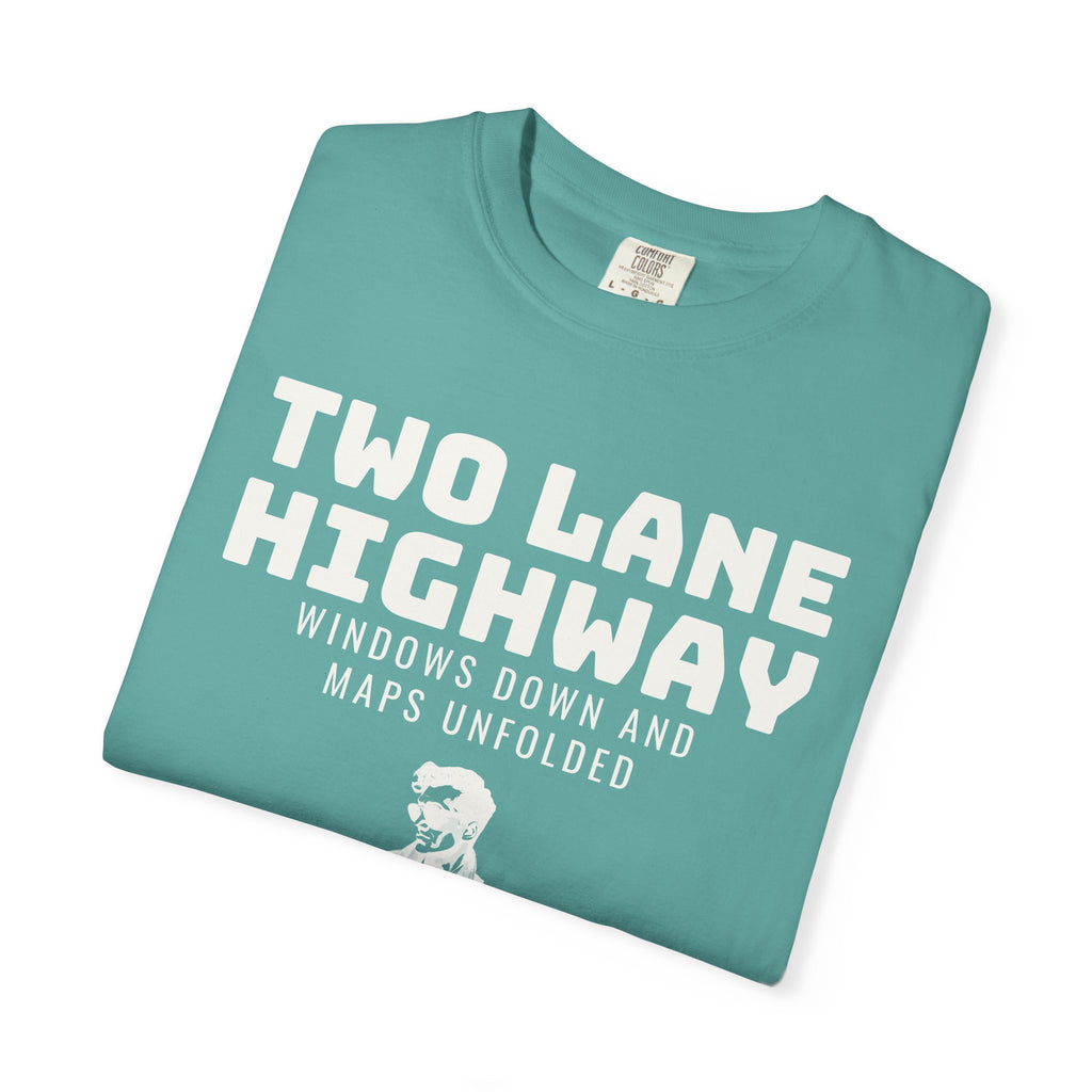 Lover Shirt - Two Lane Highway Windows Down and Maps Unfolded