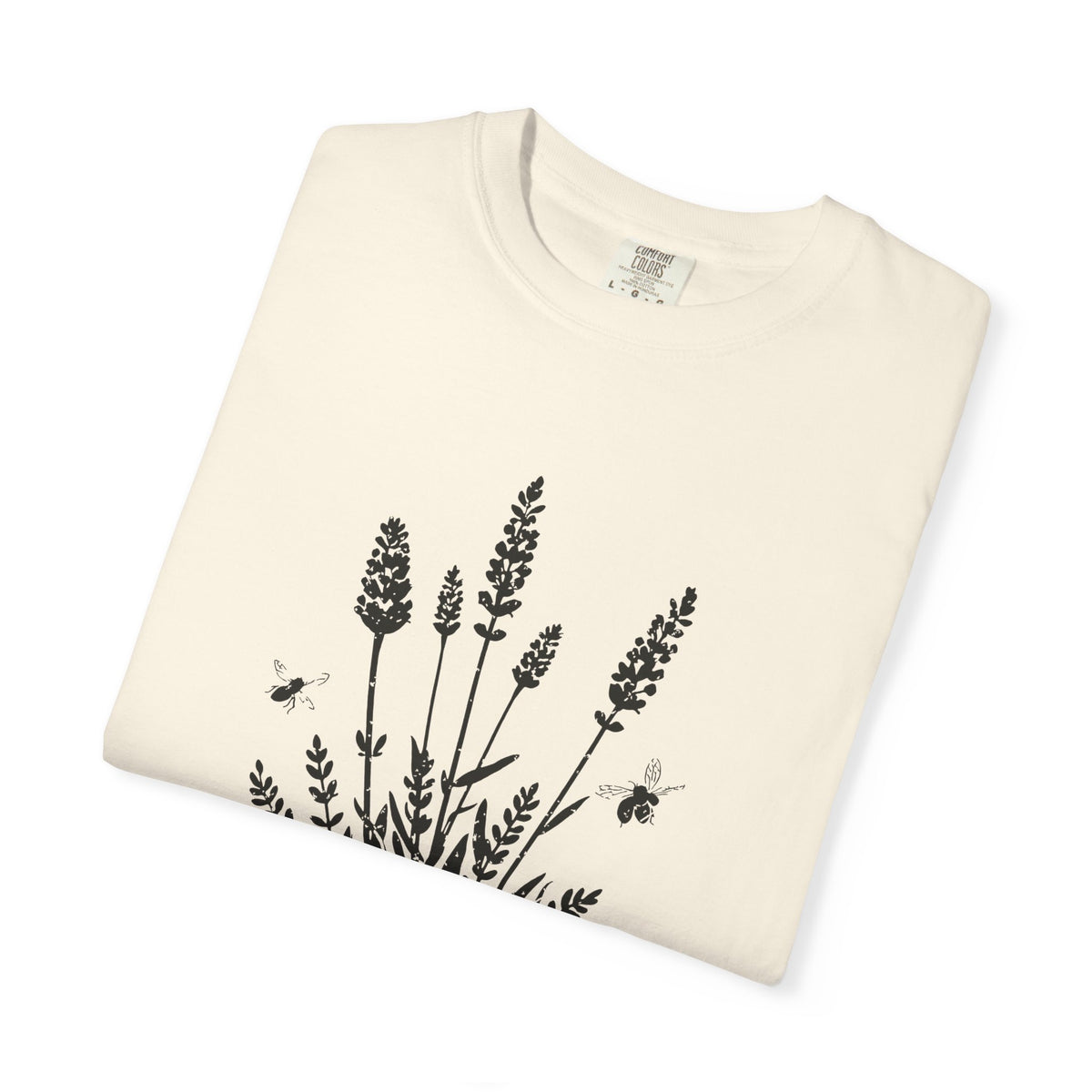 Lavender and Bees Shirt Home Gardener Summer Tee
