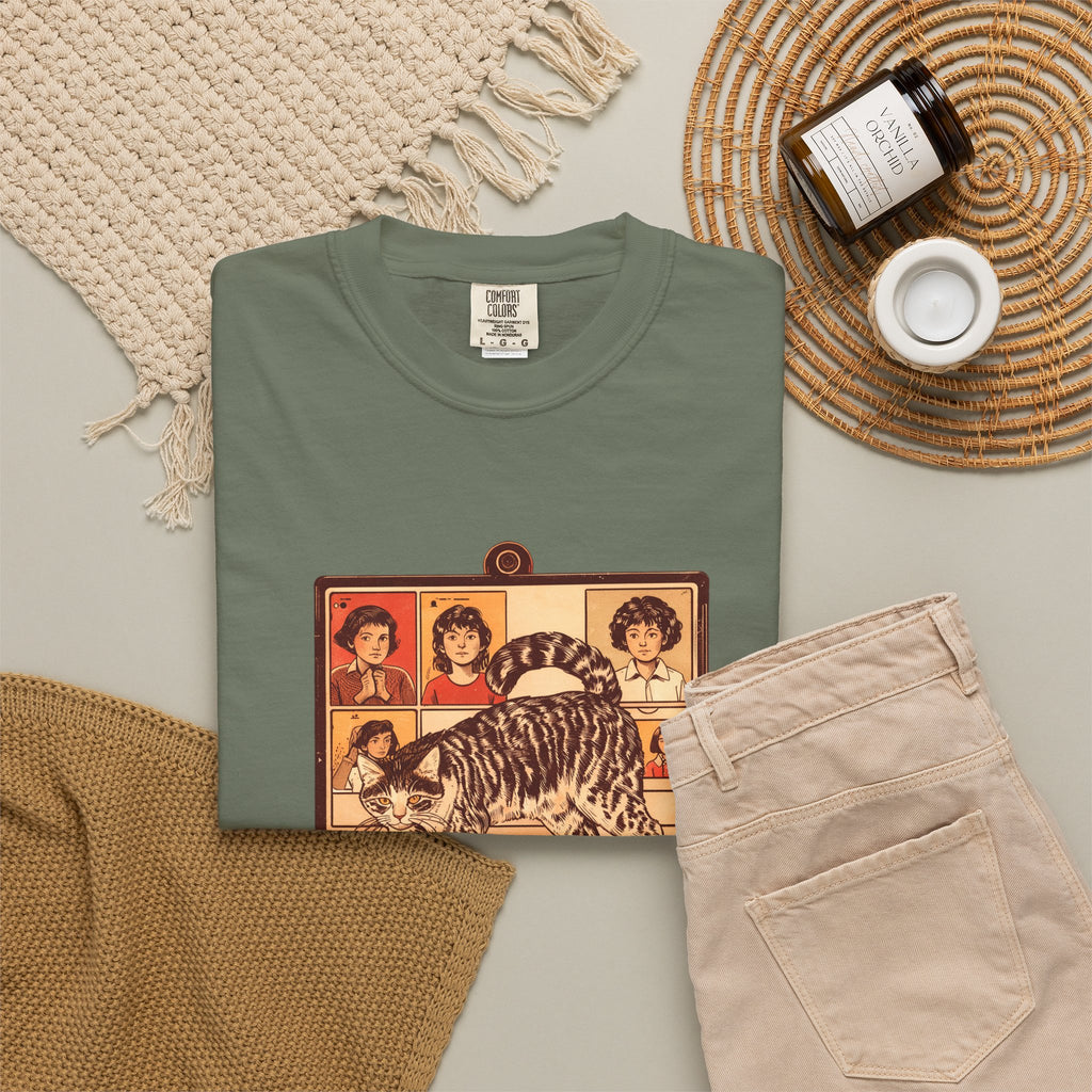 Remote Worker Gift Shirt - Cat Tail Stole the Presentation Tee