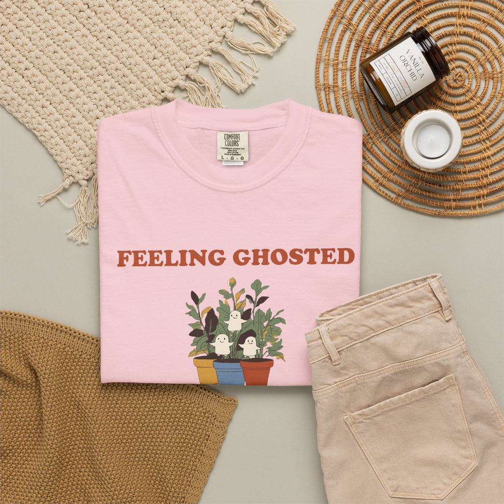 Plant Lover Halloween Shirt - Feeling Ghosted by My Houseplants