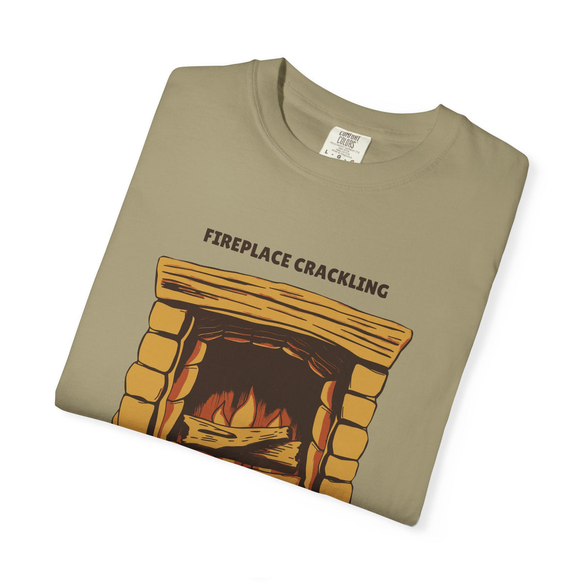 Homebody Shirt - Fireplace Crackling the Rest Can Wait Till Monday