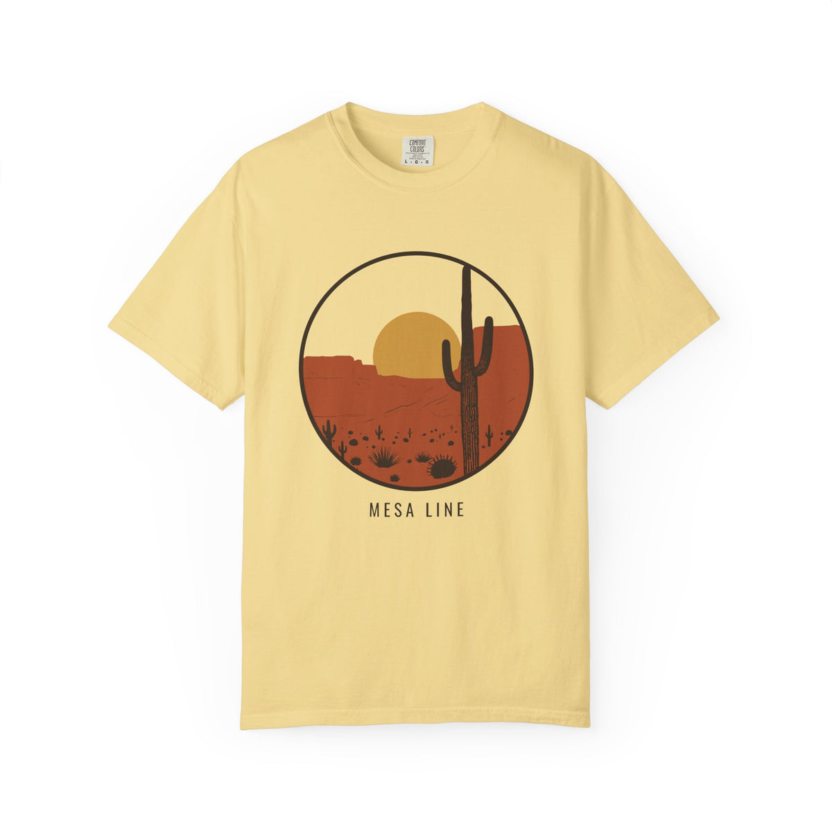 Minimalist Landscape Lover Shirt - Mesa Line Tee