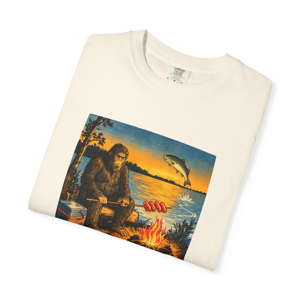 Five Star Dining hot dog camping tee by Slow Sunday Tees - Comfort Colors unisex tee