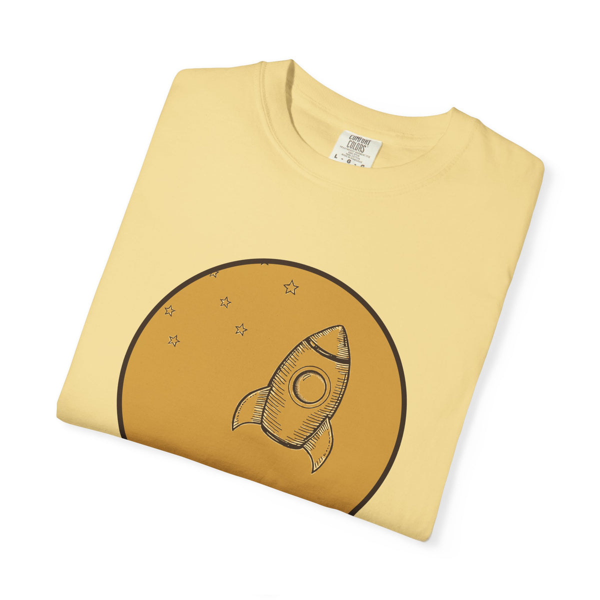Stargazer Rocket Shirt - Looking Past The Clouds Space Lover Tee