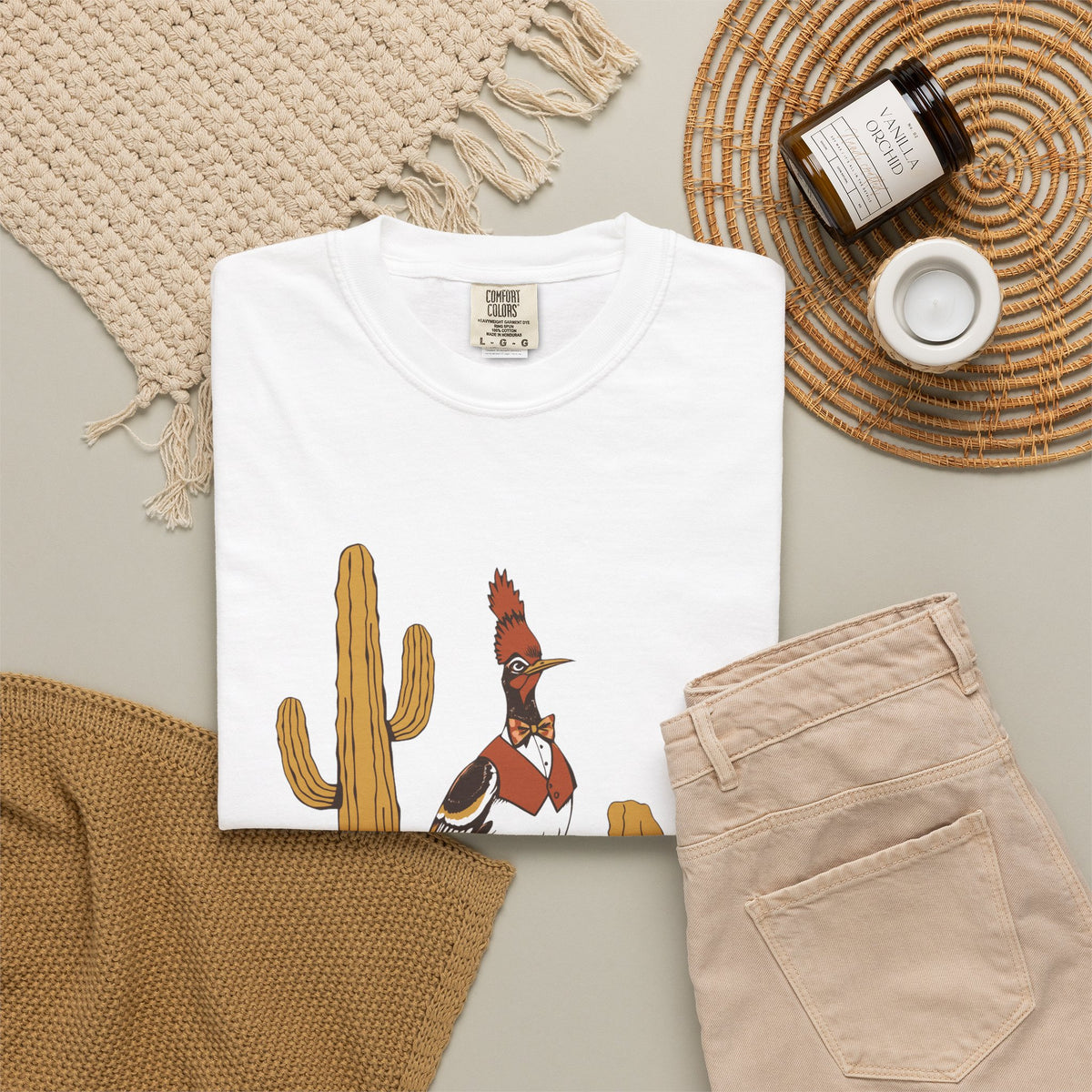 Desert Humor Shirt - Roadrunner Esquire Tee