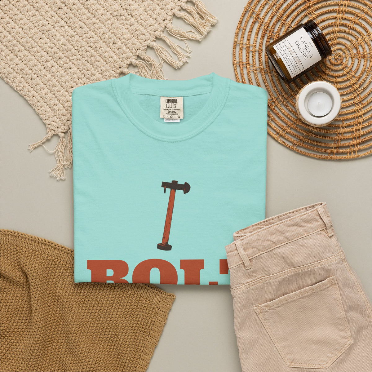Mechanic Gift Shirt - Bolt Won't Budge Bigger Hammer Tee