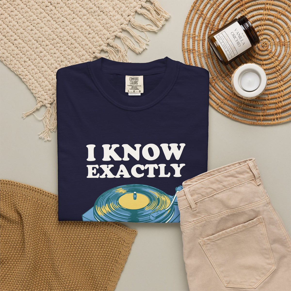 Funny I Know Exactly Where to Drop the Needle Shirt Tee