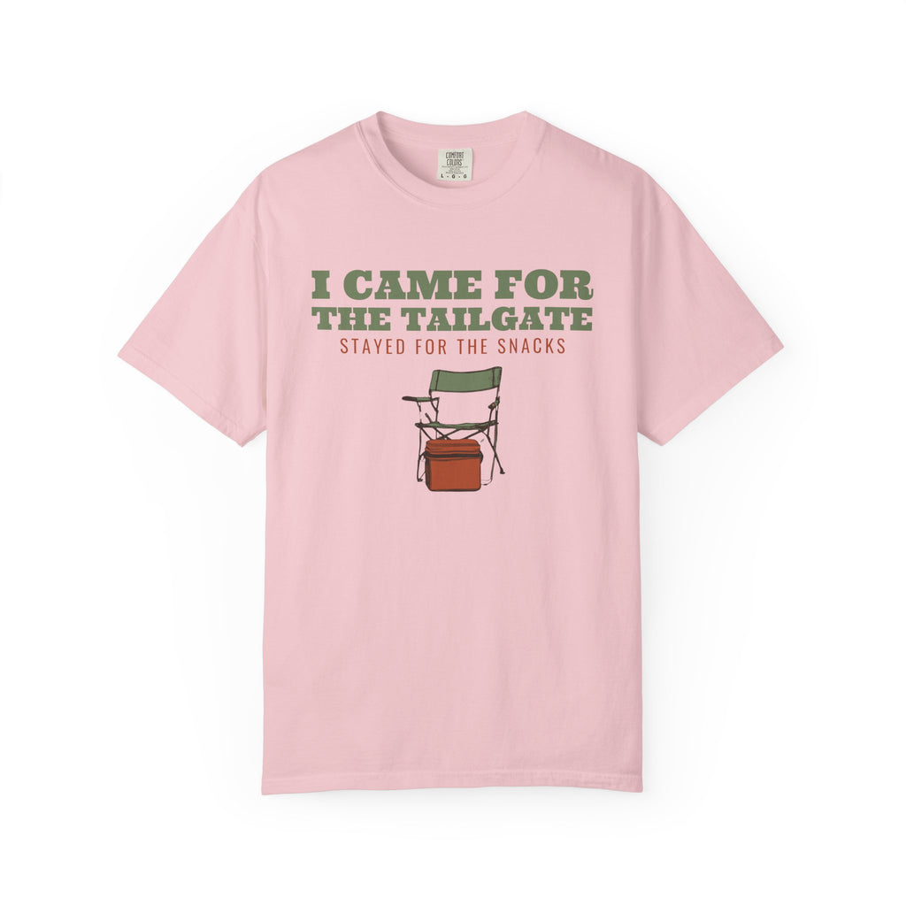 Tailgater Fall Shirt - I Came for the Tailgate Stayed for the Snacks