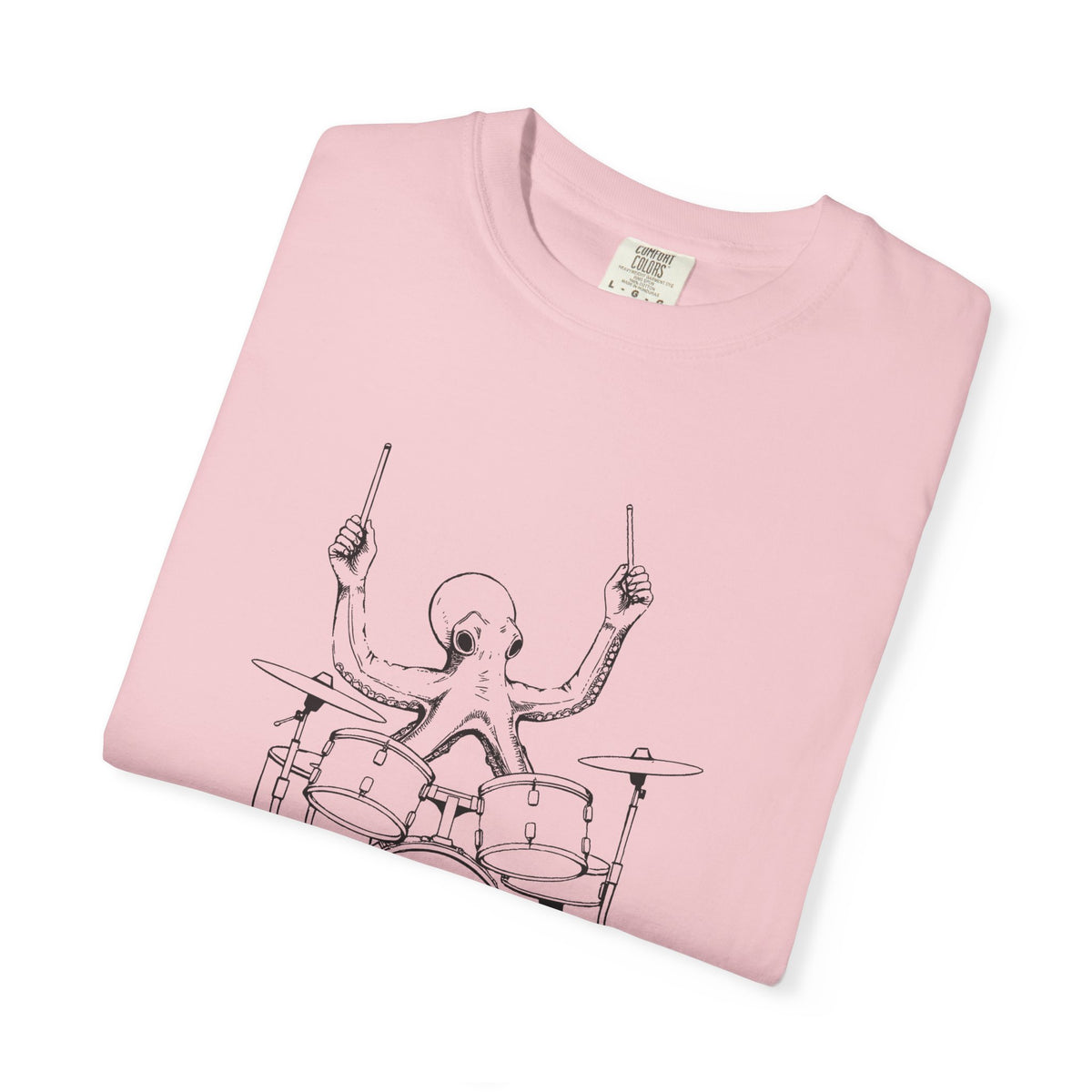 Octopus Drummer Shirt Guitarist Tee