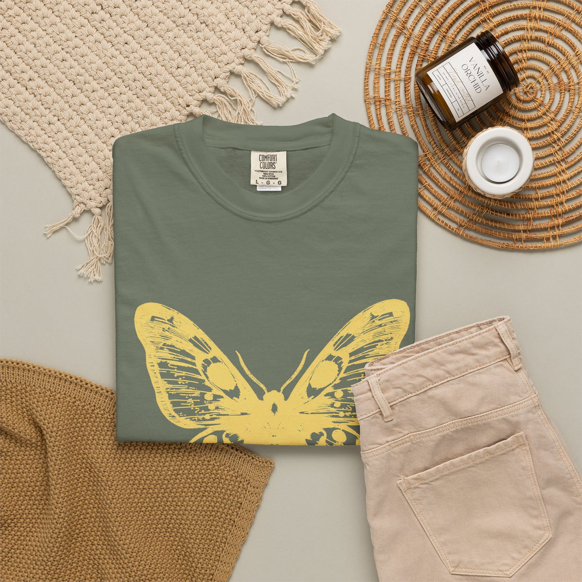 Night Owl Gift Shirt - Burning the Midnight Oil with the Moths Tee