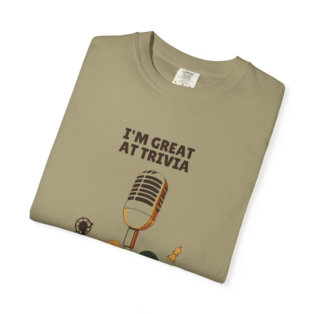 I'm Great at Trivia Terrible at Small Talk Shirt Tee