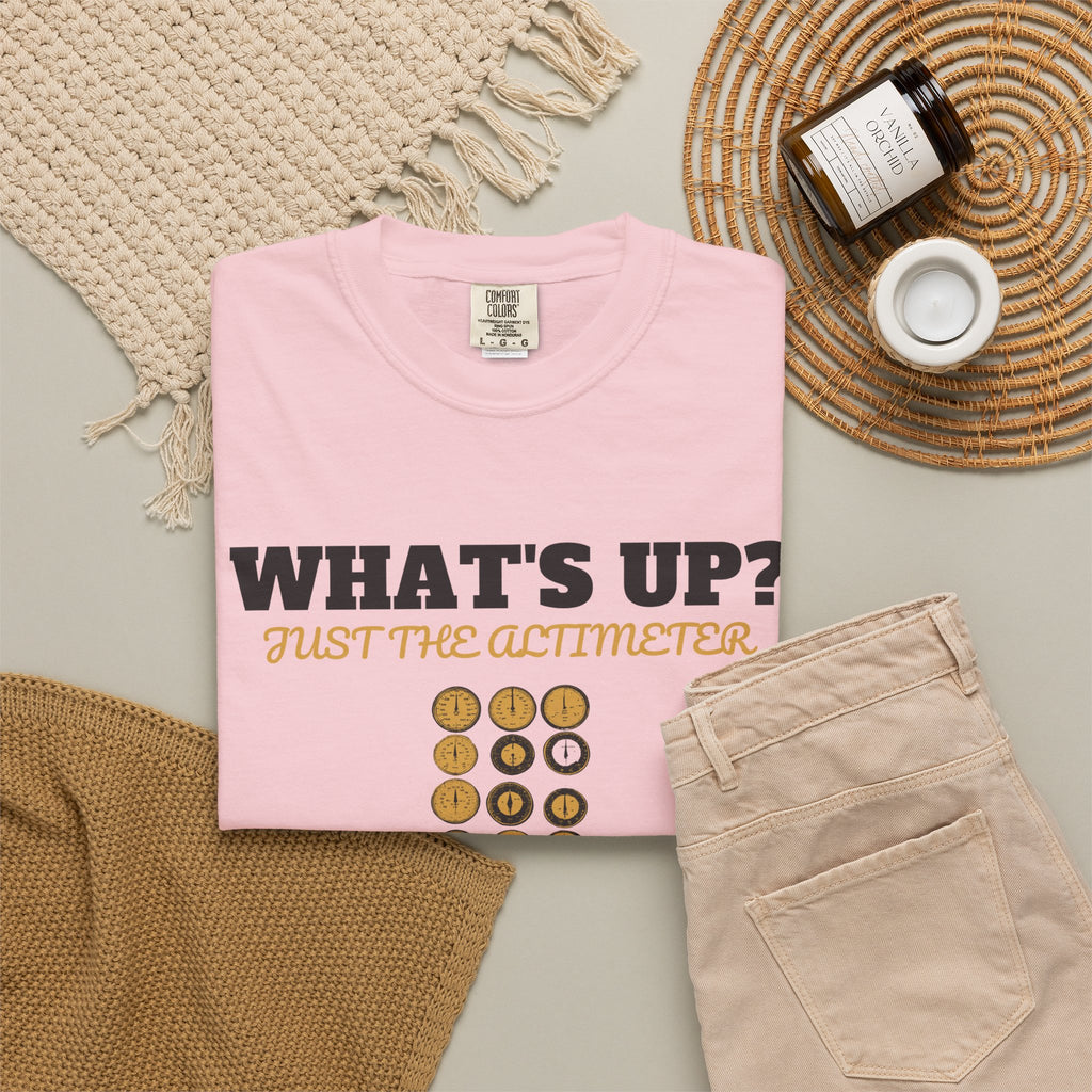 Pilot Shirt - What's up? Just the Altimeter Tee