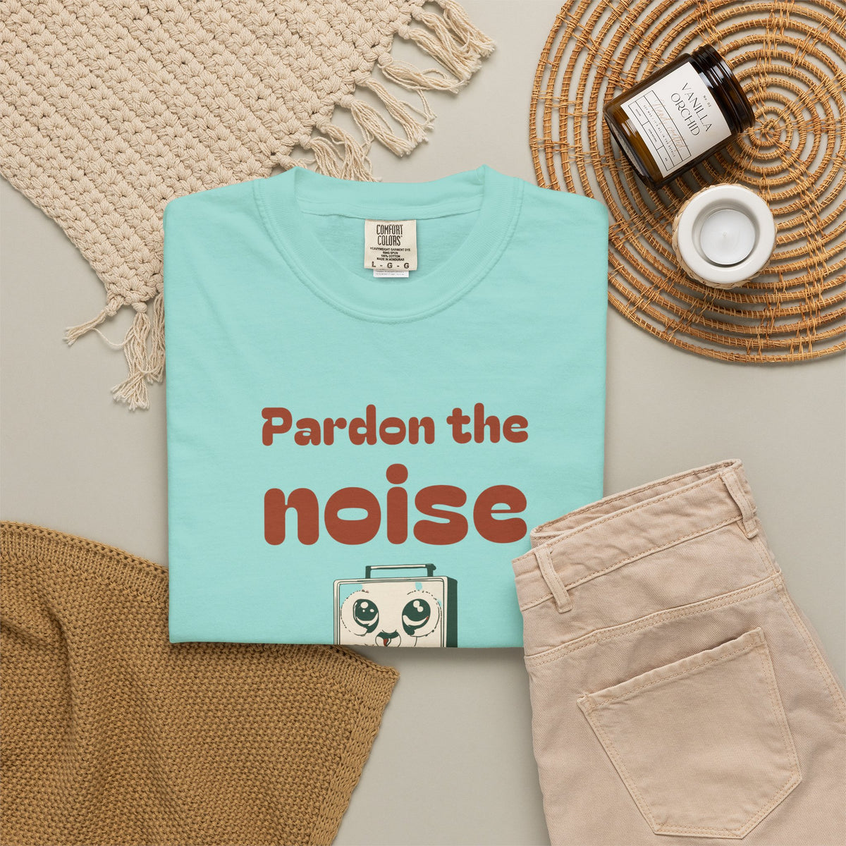 Funny Guitar Player Shirt - Pardon the Noise I'm Making Music