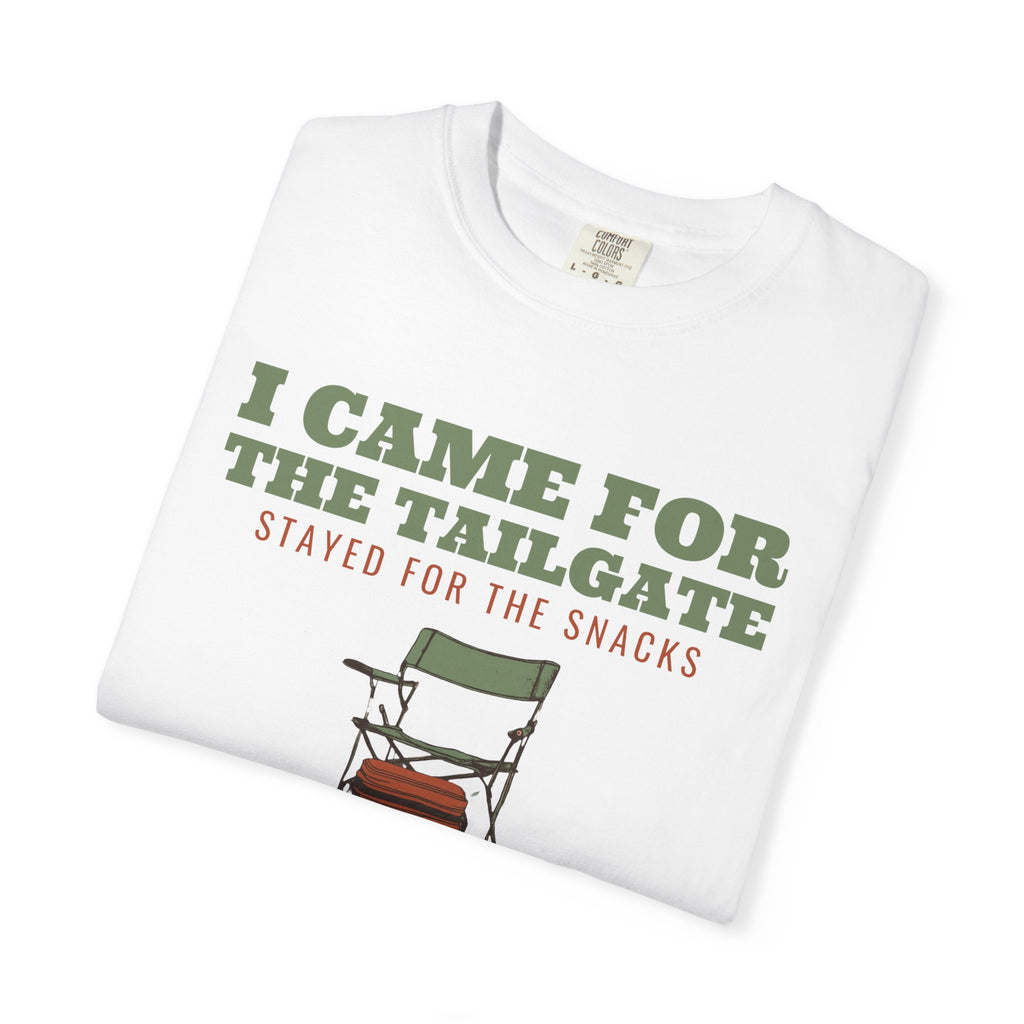Tailgater Fall Shirt - I Came for the Tailgate Stayed for the Snacks
