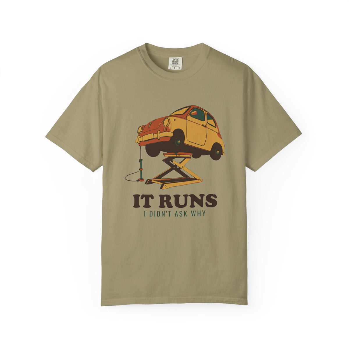 Funny Mechanic Shirt - It Runs I Didn't Ask Why Weekend Mechanic Tee