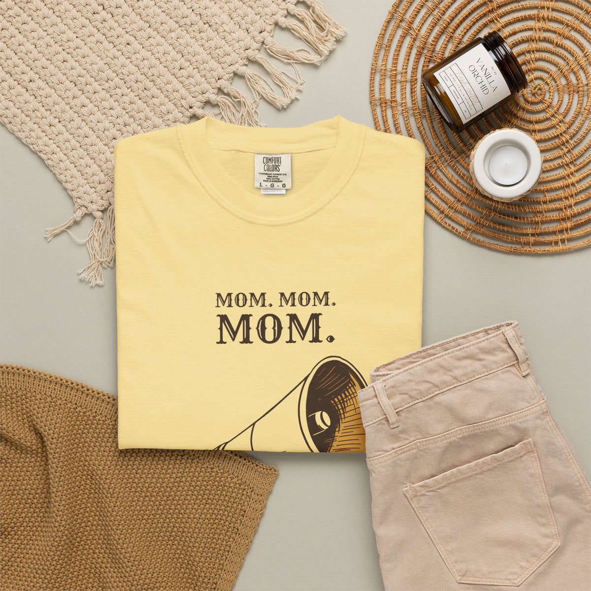 Mom. Mom. Mom. What? Nothing Shirt Tired Parent Tee
