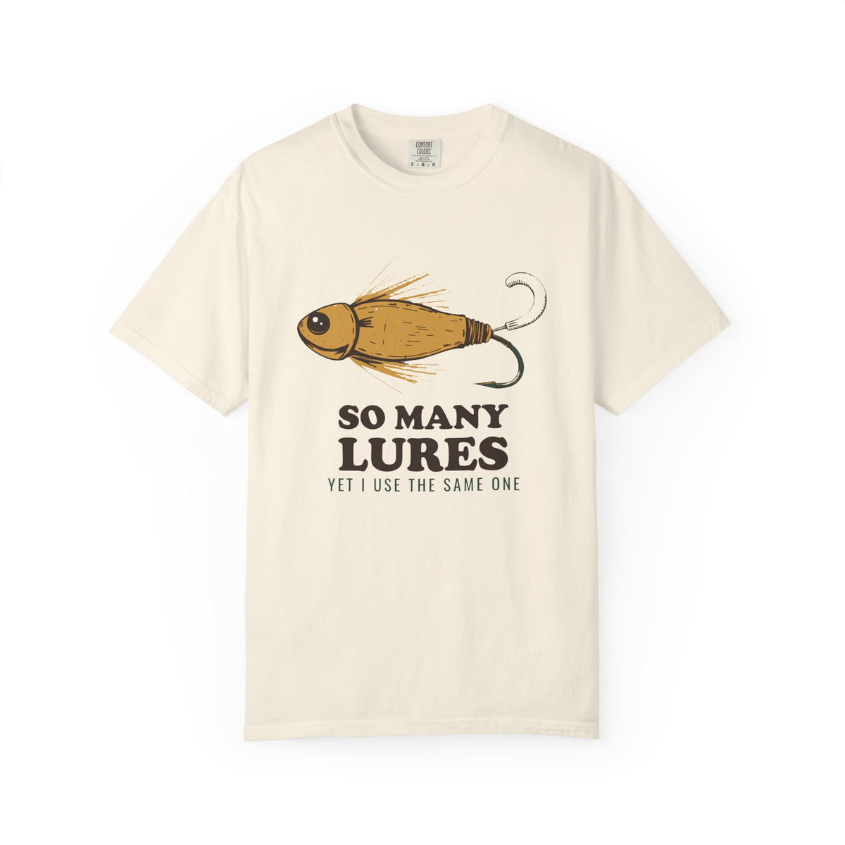 Funny Fishing Shirt - So Many Lures Yet I Use The Same One Tee