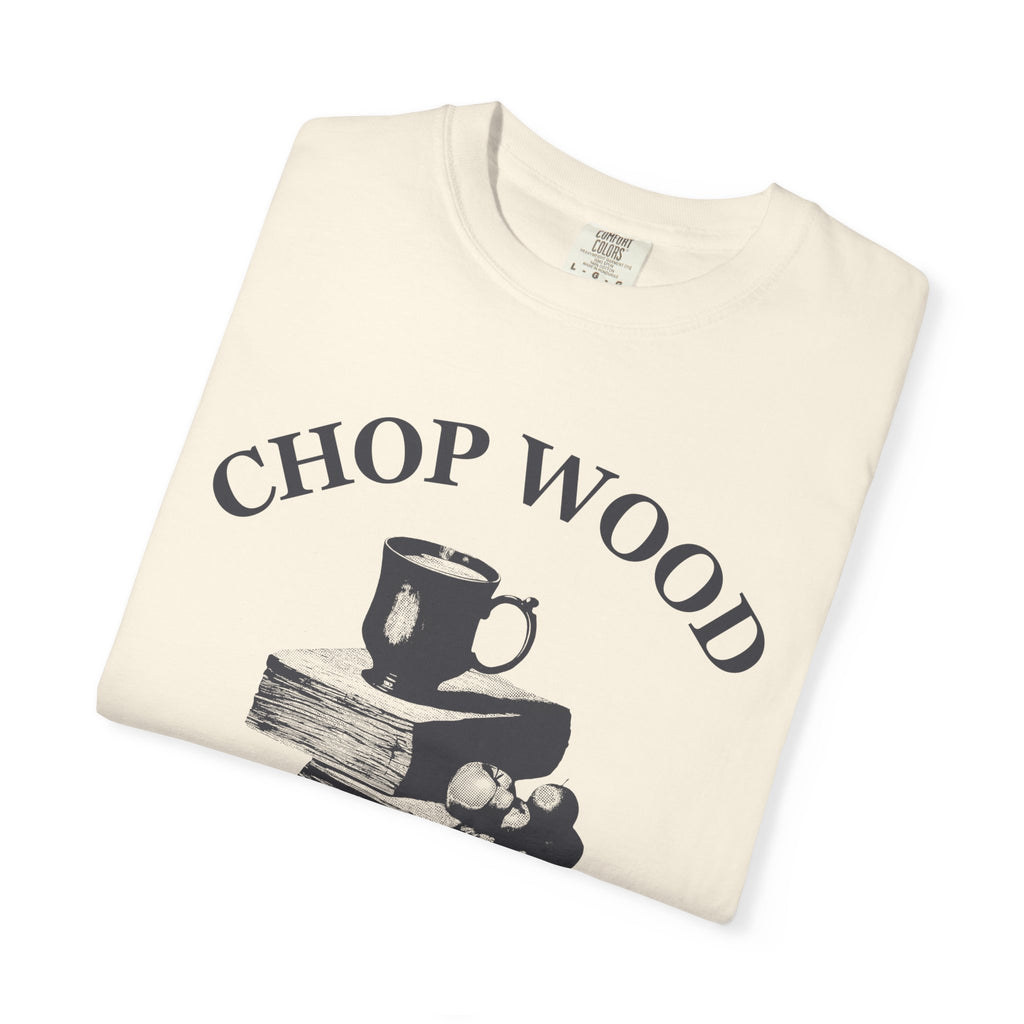 Autumn Homesteader Fall Shirt - Chop Wood Drink Cider Tee