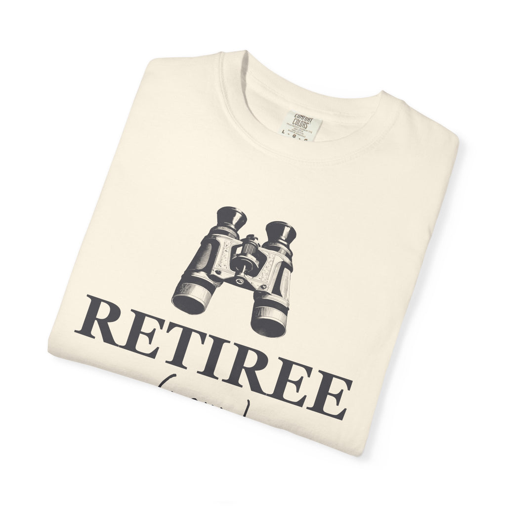 Gift Shirt - Retiree Professional Backyard Bird Watcher
