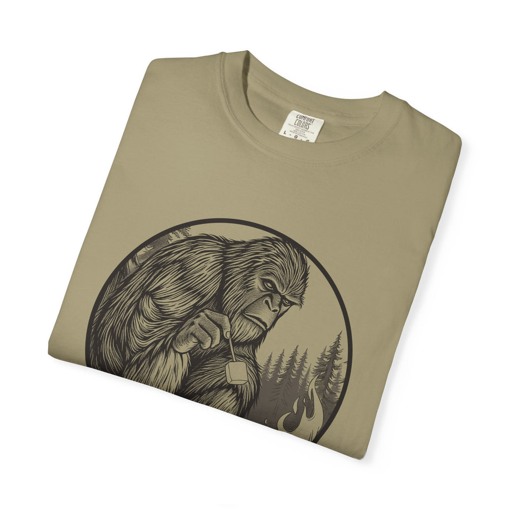 Bigfoot Camping Shirt - Campfire Myth Tee
