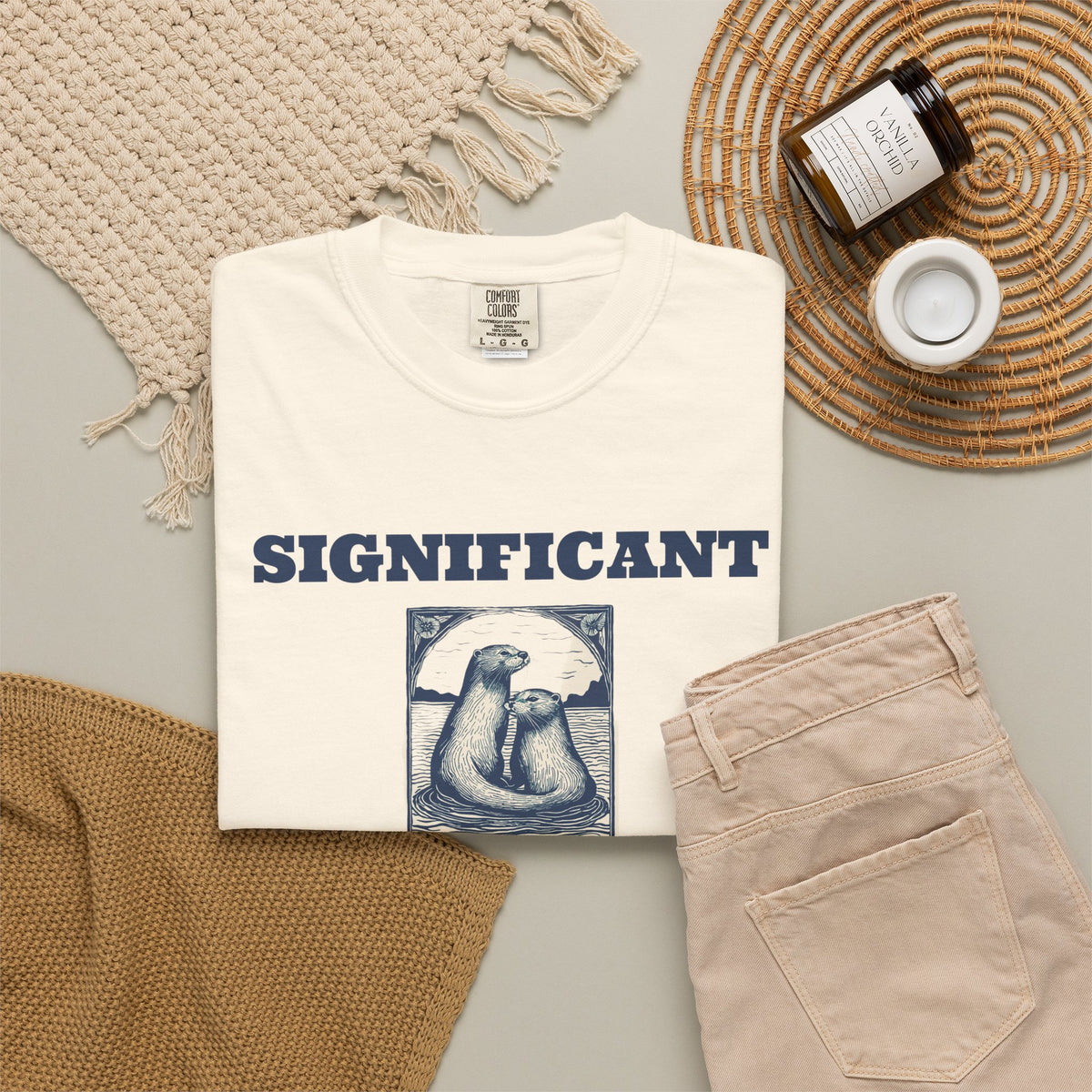 Couples Gift Shirt - Significant Otter Tee