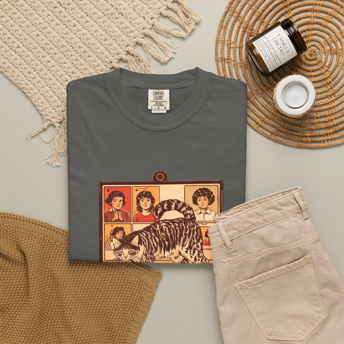 Remote Worker Gift Shirt - Cat Tail Stole the Presentation Tee