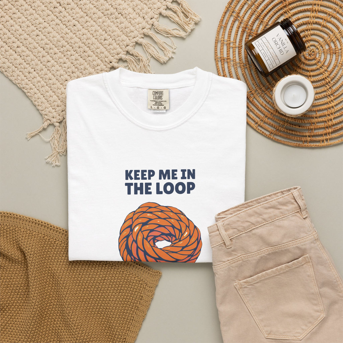 Keep Me in the Loop Shirt Office Worker Tee