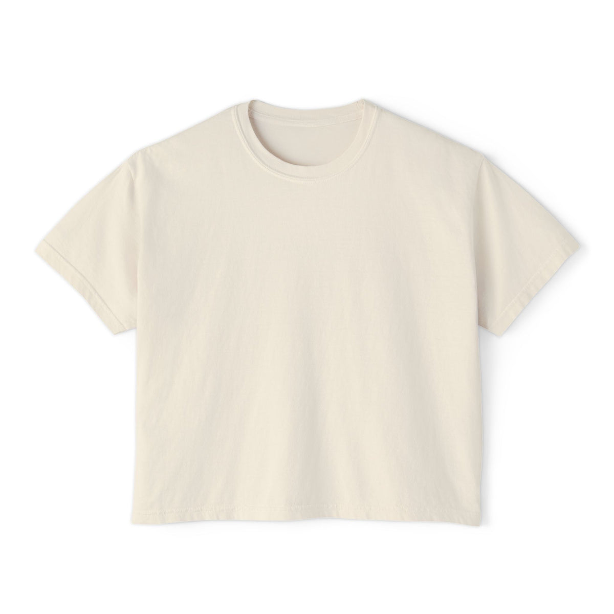 Kindness Back Print Women's Boxy Tee - Be Gentle With Yourself