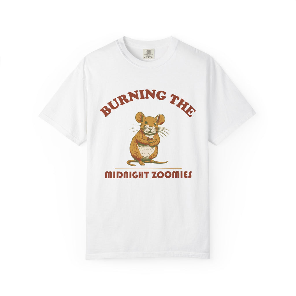 Funny Mouse Shirt - Burning the Midnight Zoomies Tee