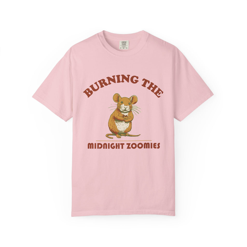 Funny Mouse Shirt - Burning the Midnight Zoomies Tee