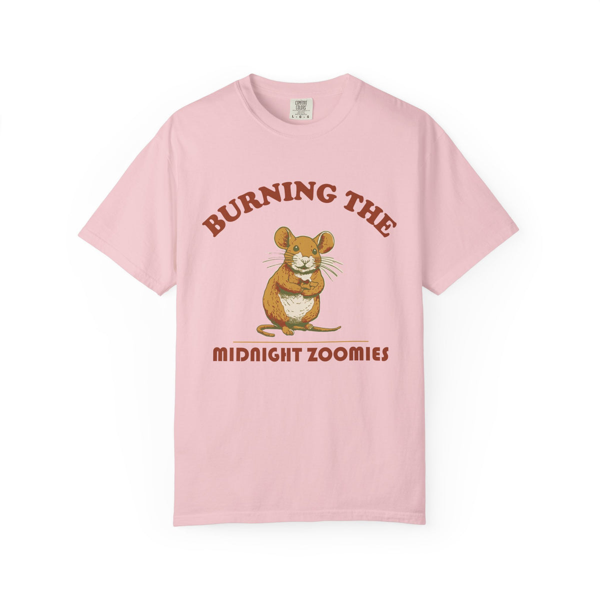 Funny Mouse Shirt - Burning the Midnight Zoomies Tee