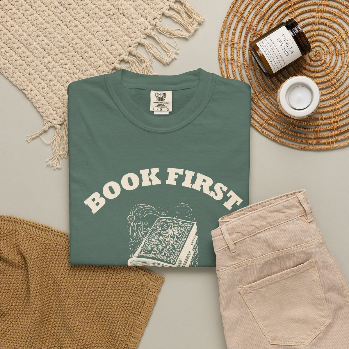 Literary Enthusiast Shirt - Book First The Novel Was Vastly Superior