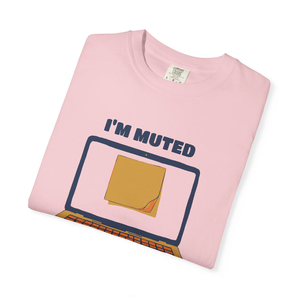I'm Muted but My Soul is Screaming Shirt Office Worker Tee